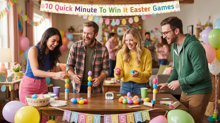 one minute easter games