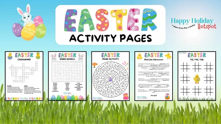 Easter Activity pages