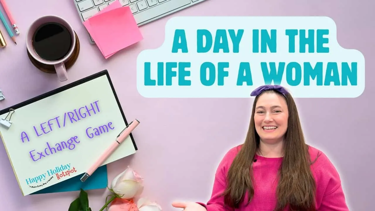 a day in the life of a woman mothers day game