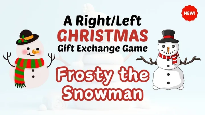 frosty the snowman christmas game exchange