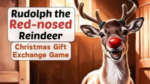 rudolph reindeer christmas game exchange