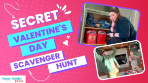 KIDS Valentine's Day Scavenger Hunt