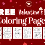 free valentine coloring pages