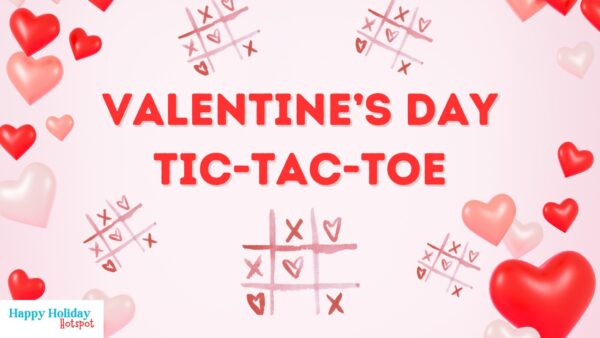 valentines day tic tac toe