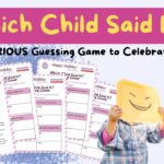 Which Child Said it Guessing Game