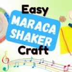 how to make a MARACA Shaker craft