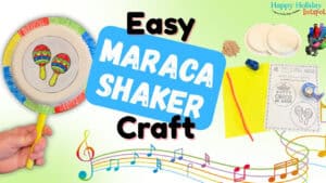 how to make a MARACA Shaker craft