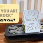 Dad you are my rock gift craft TN