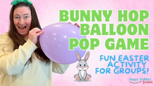 Bunny Hop Balloon Pop Game
